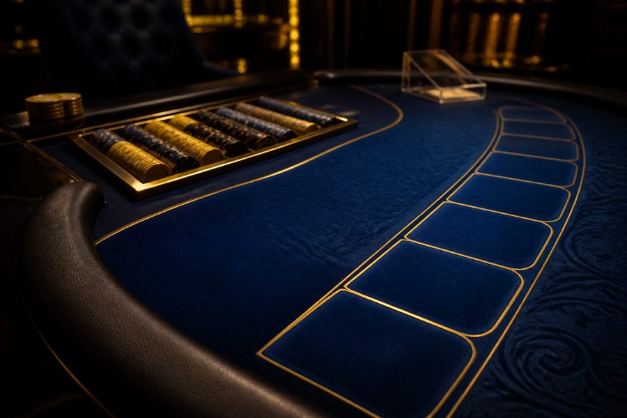 Krupiérka s kartami - baccarat live